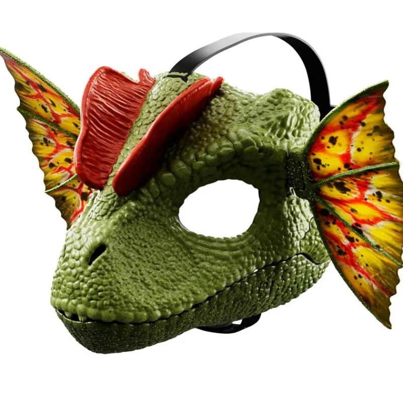 MATTEL Figuras Y Figuras De Acción|Jurassic World Máscara Dilofosaurio Venenoso