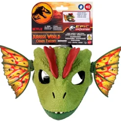 MATTEL Figuras Y Figuras De Acción|Jurassic World Máscara Dilofosaurio Venenoso