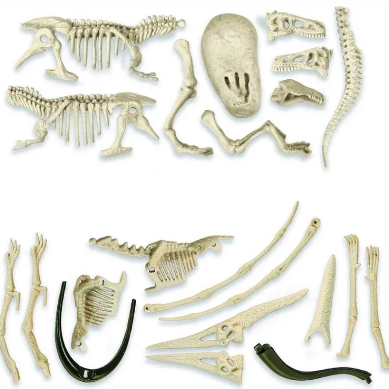 CLEMENTONI Jurassic World Pack Excavación T-Rex & Pteranodon- Juegos Y Juguetes Educativos