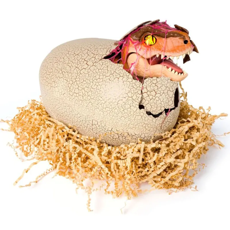 SPIN MASTER Figuras Y Figuras De Acción|Electrónicos|Jurassic World Primal Hatch T-Rex Dinosaurio Interactivo