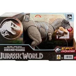 MATTEL Jurassic World Rugido Salvaje Ekrixinatosaurus- Figuras Y Figuras De Acción