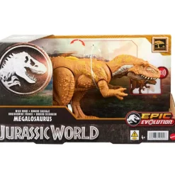 MATTEL Jurassic World Rugido Salvaje Megalosaurus- Figuras Y Figuras De Acción