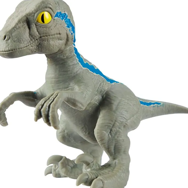FAMOSA Jurassic World Stretch Raptor Blue- Figuras Y Figuras De Acción