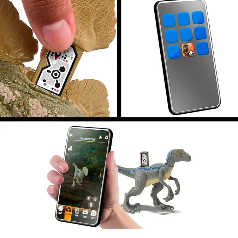 MATTEL Figuras Y Figuras De Acción|Jurassic World Tiranosaurio Rex Ataque Total