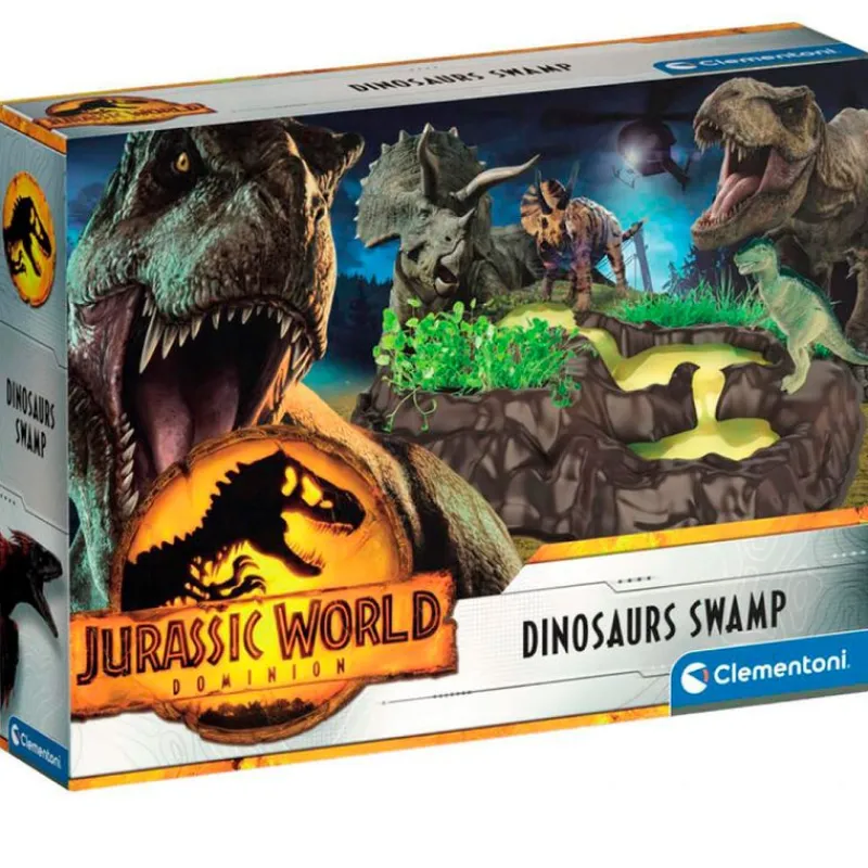 CLEMENTONI Juegos Y Juguetes Educativos|Jurrasic World Lago de Dinosaurios