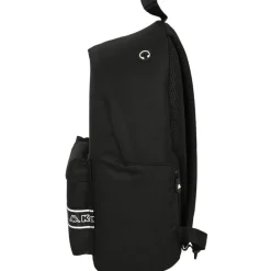 SAFTA Kappa Mochila Escolar Portátil Negra- Escolar