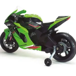 INJUSA Kawasaki Ninja ZX R10 Moto Batería 12V- Vehículos Con Batería O Motor