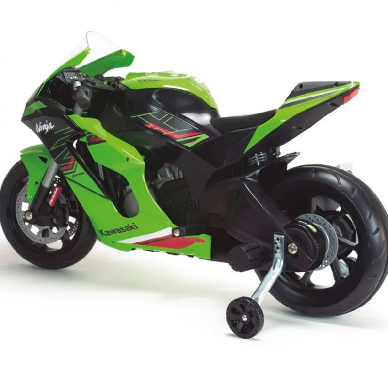 INJUSA Kawasaki Ninja ZX R10 Moto Batería 12V- Vehículos Con Batería O Motor