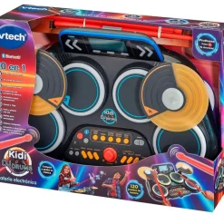VTECH Kidi DJ Drums Batería Electrónica- Instrumentos Musicales
