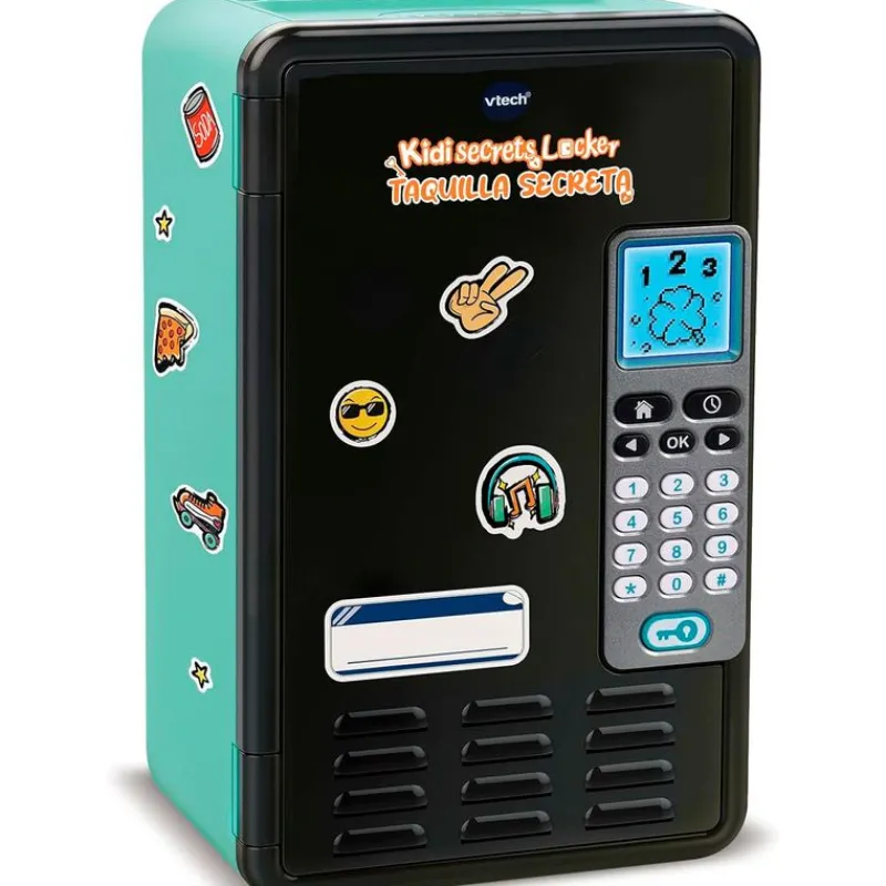 VTECH KidiSecrets Locker Taquilla Secreta Negra- Electrónicos