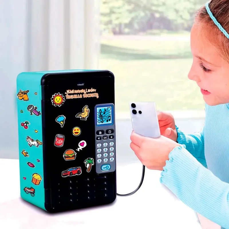 VTECH KidiSecrets Locker Taquilla Secreta Negra- Electrónicos