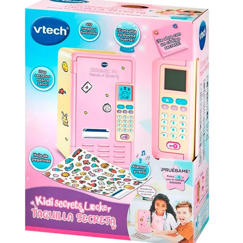VTECH KidiSecrets Locker Taquilla Secreta Rosa- Electrónicos