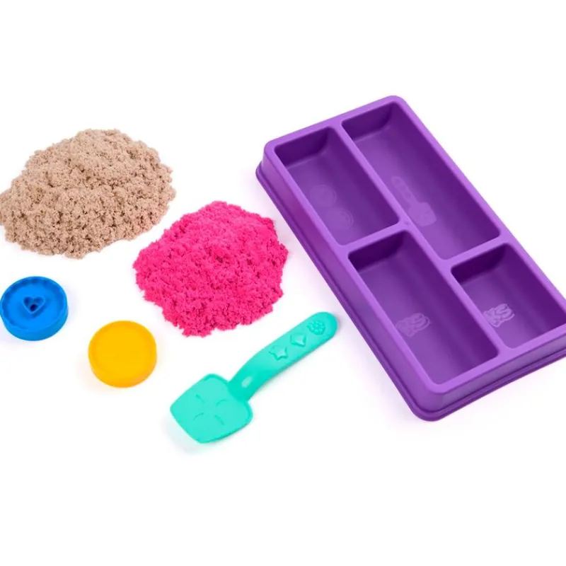 SPIN MASTER Kinetic Sand Pack Caja de Galletas- Manualidades