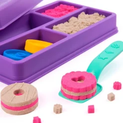SPIN MASTER Kinetic Sand Pack Caja de Galletas- Manualidades
