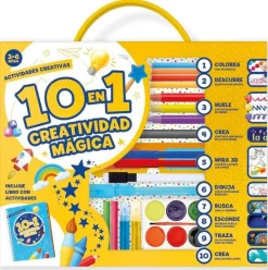 SELECCION DRIM Juegos Y Juguetes Educativos|Kit Actividades Creativas 10 en 1 3 - 6 Años