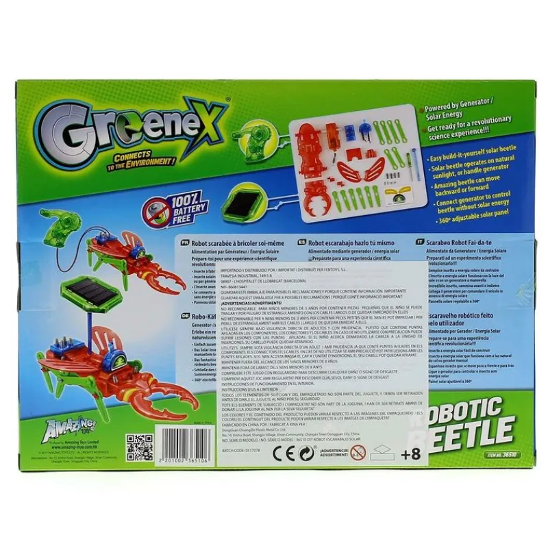 DRIM DISCOUNT Robots|Kit de Montaje de Escarabajo Solar de Greenex