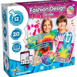 SCIENCE 4 YOU Manualidades|Juegos Y Juguetes Educativos|Kit Fashion Design Tye-Dye