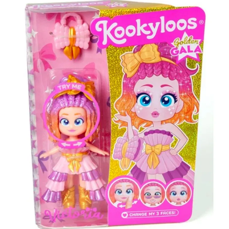 MAGIC BOX Kookyloos Golden Gala Muñeca Surtida- Muñecas