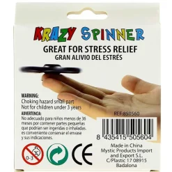 SELECCION DRIM Krazy Spinner Negro- Juegos De Mesa