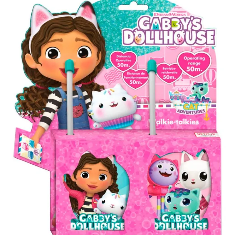 KIDS EUROSWAN Electrónicos|La Casa de Muñecas de Gabby Walkie Talkies