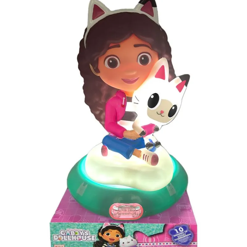 KIDS EUROSWAN Electrónicos|La Casa de Muñecas de Gabby Lámpara 3D