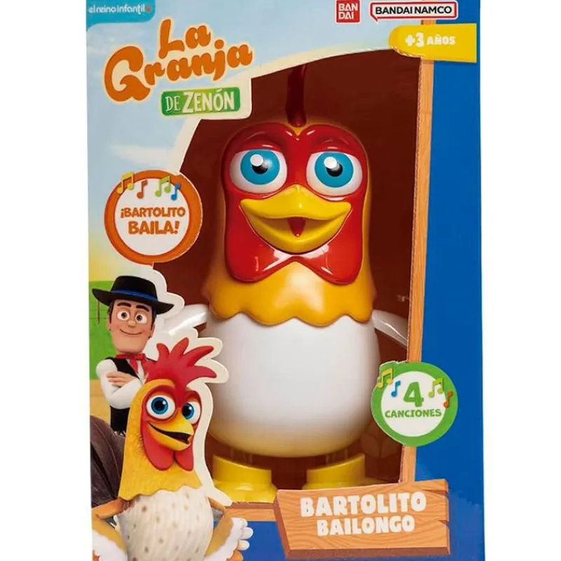 BANDAI La Granja de Zenón Bartolito Bailongo- Electrónicos