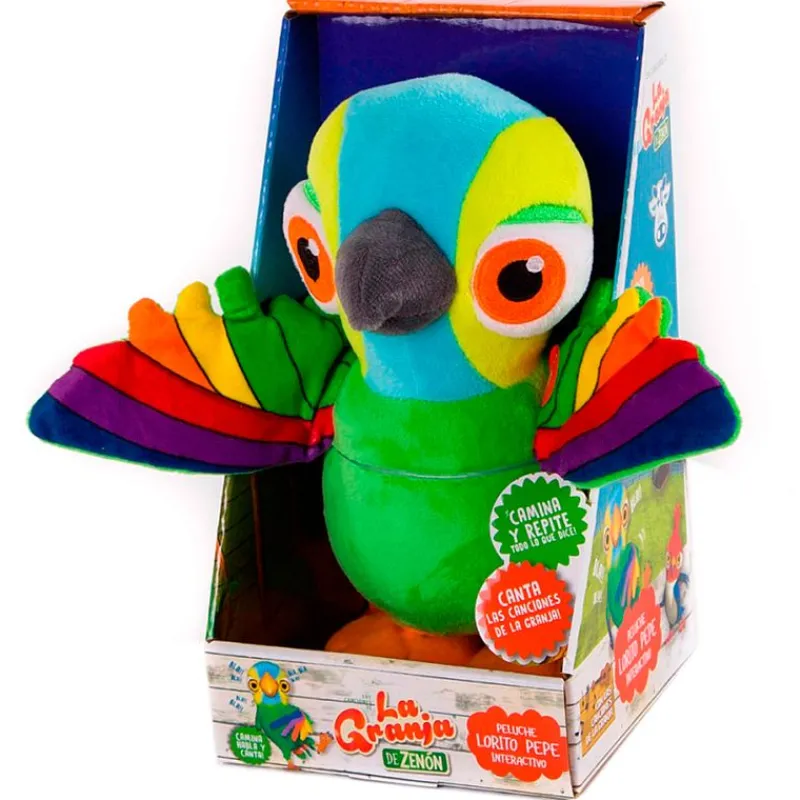 BANDAI Primera Infancia Y Preescolar|La Granja de Zenón Lorito Pepe Interactivo