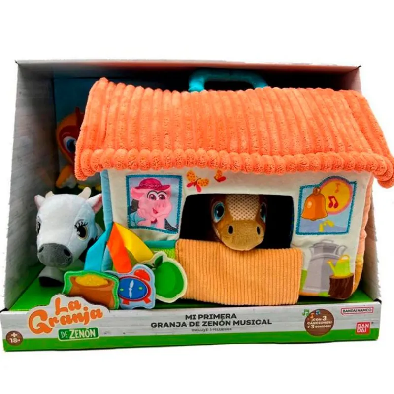 BANDAI Primera Infancia Y Preescolar|La Granja de Zenón Mi Primera Granja Musical