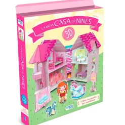 SELECCION DRIM La Meva Casa de Nines Puzzle + Llibre en Català- Artículos En Catalán