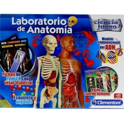 CLEMENTONI Juegos Y Juguetes Educativos|Laboratorio de Anatomía