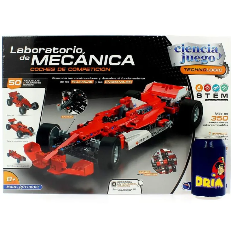 CLEMENTONI Laboratorio de Mecánica Formula 1- Juegos Y Juguetes Educativos