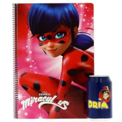 SAFTA Escolar|Ladybug Libreta Folio 80 Hojas