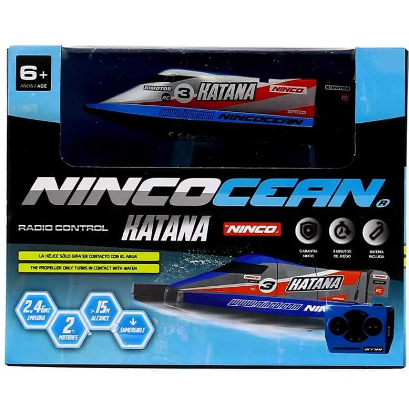 NINCO Otros R/C|Lancha Mini RC Katana Red