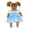 ROSA TOYS Lara la Muñeca Bebé Llorona con Vestidito Azul- Muñecas