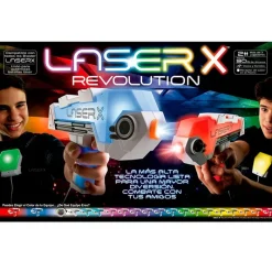 BIZAK Juegos Y Juguetes De Imitación|Laser X Revolution Double Blasters