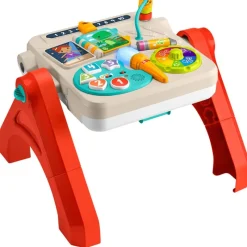 FISHER PRICE Primera Infancia Y Preescolar|Laugh & Learn Mesa de Actividades 4 en 1 y Caballete