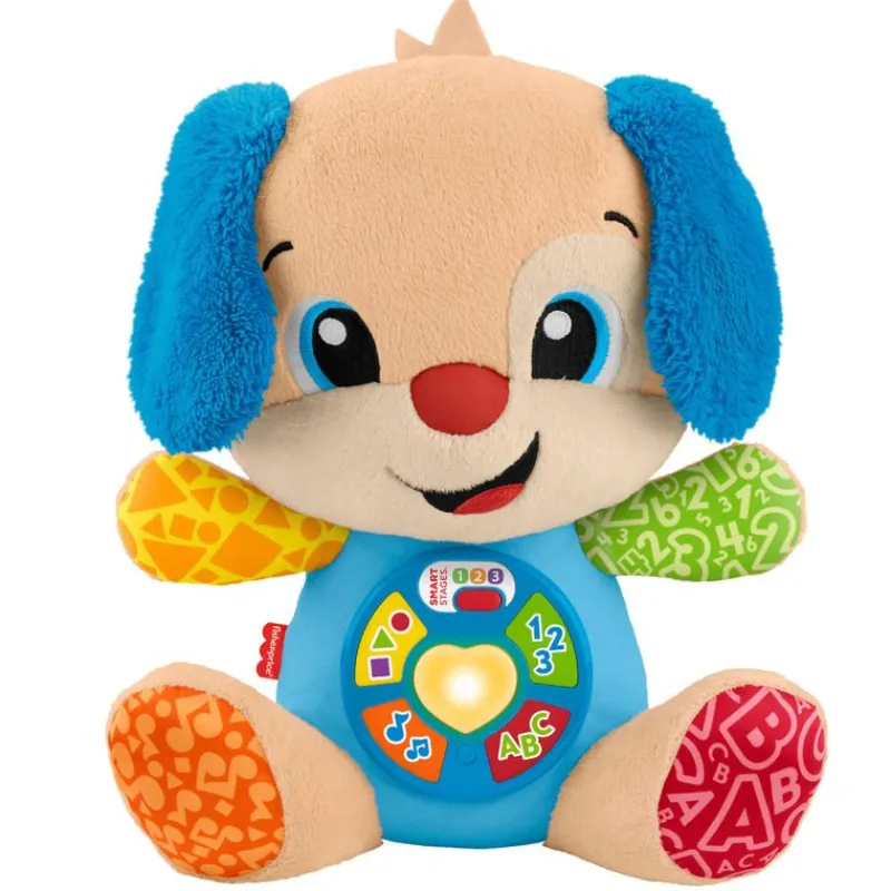 FISHER PRICE Primera Infancia Y Preescolar|Laugh & Learn Perrito con Smart Stages Peluche