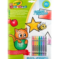 CRAYOLA Álbum Colores y Formas- Manualidades