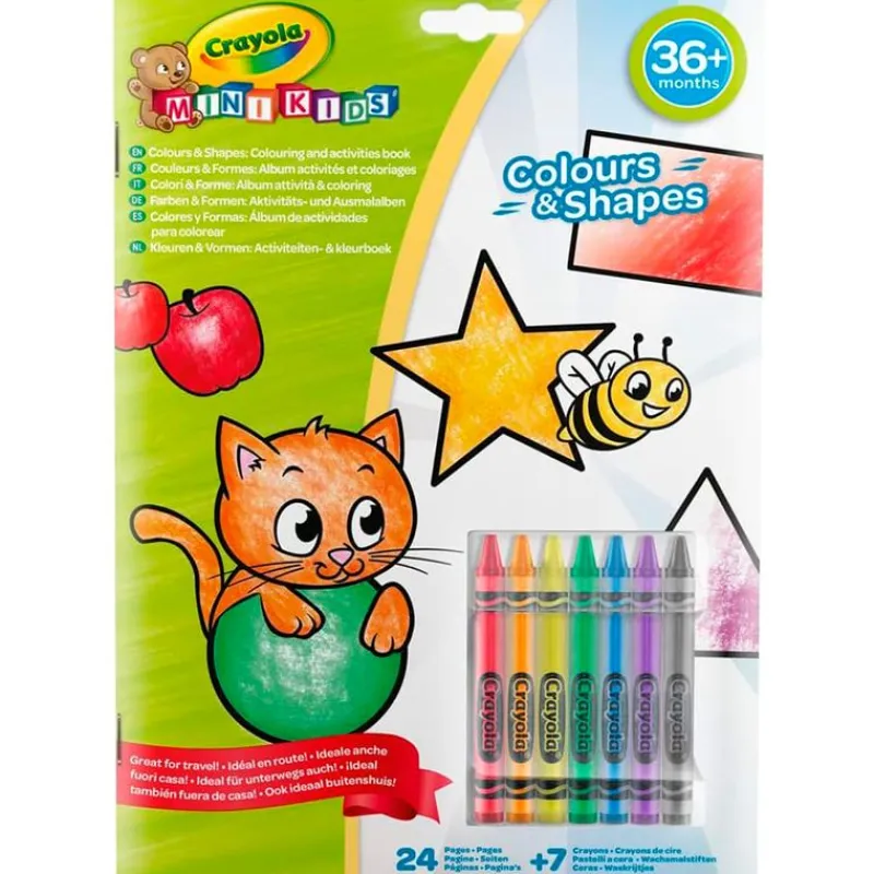 CRAYOLA Álbum Colores y Formas- Manualidades