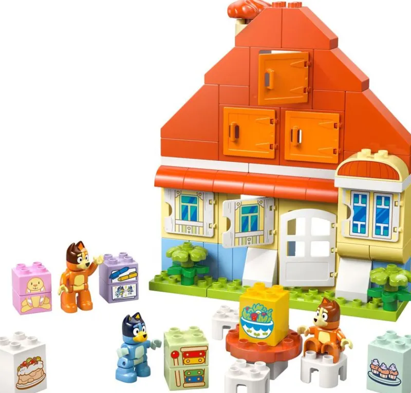 LEGO Lego|Bluey Casa Familiar con Juegos de Memoria