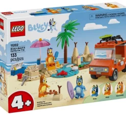 LEGO Bluey Excursión Familiar a la Playa de Bluey- Lego