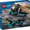 LEGO Lego|City Coche de Carreras y Camión de Transporte