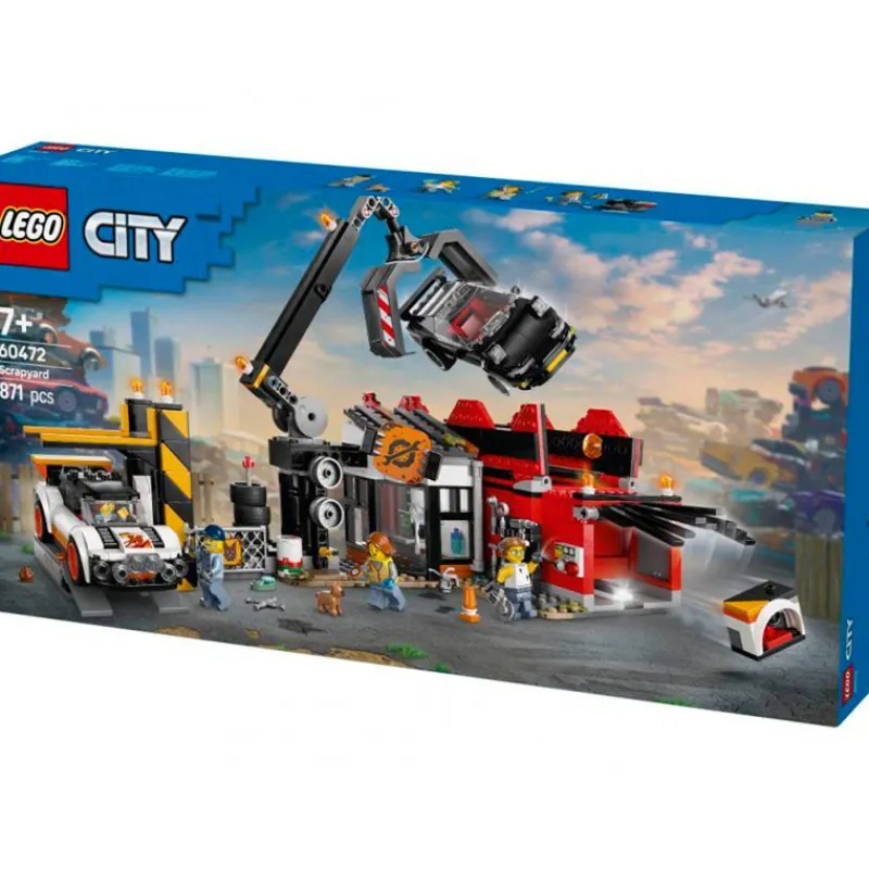 LEGO City Desguace con Coches- Lego
