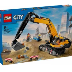 LEGO City Excavadora de Obra Amarilla- Lego