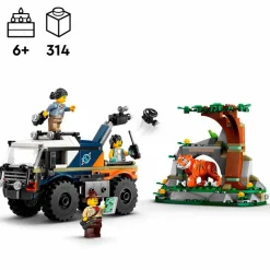 LEGO City Exploradores Jungla Camión Todoterreno- Lego