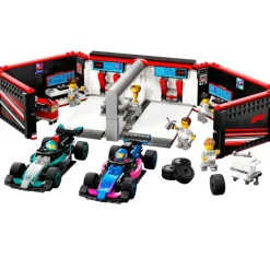 LEGO Lego|City Garaje de F1Mercedes-AMG y Alpine