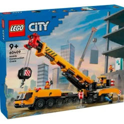 LEGO Lego|City Grúa de Obra Móvil Amarilla
