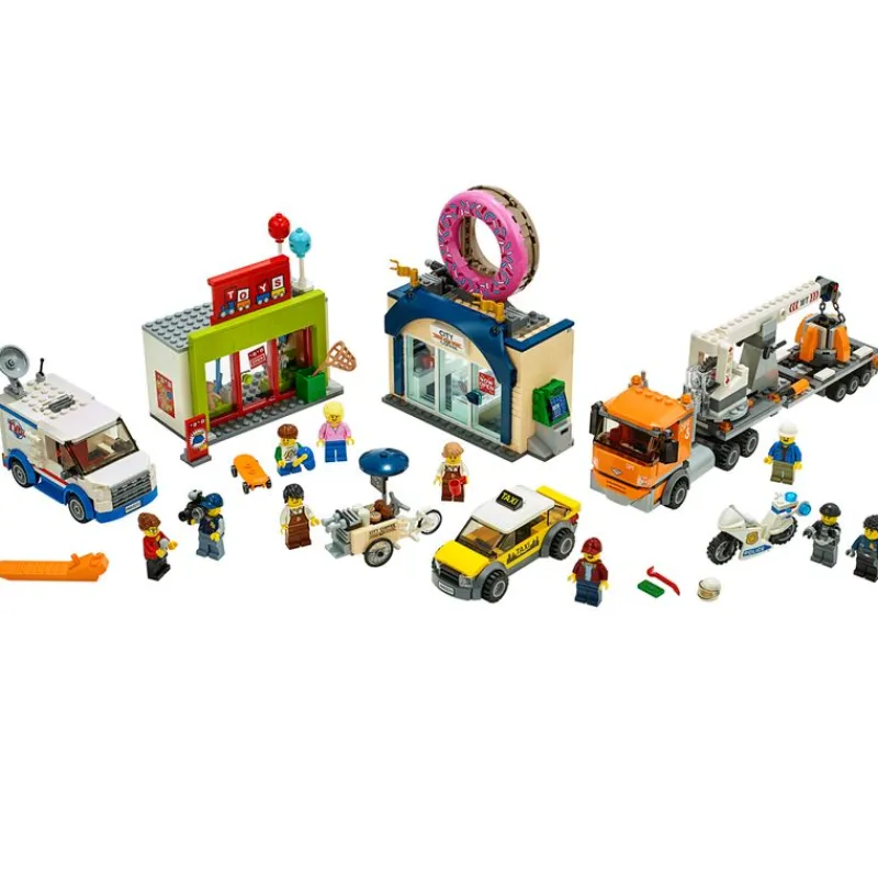 LEGO City Inauguración de la Tienda de Dónuts- Lego