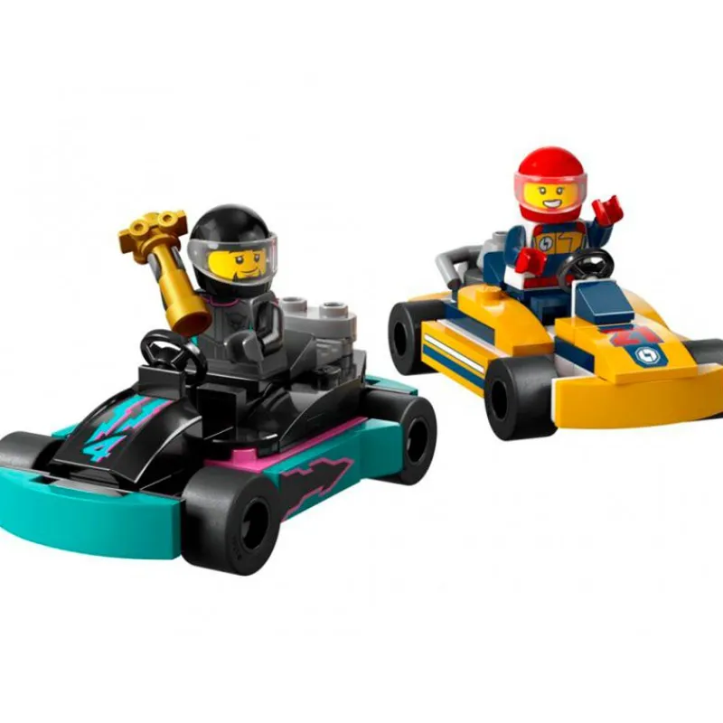 LEGO City Karts y Pilotos de Carreras- Lego