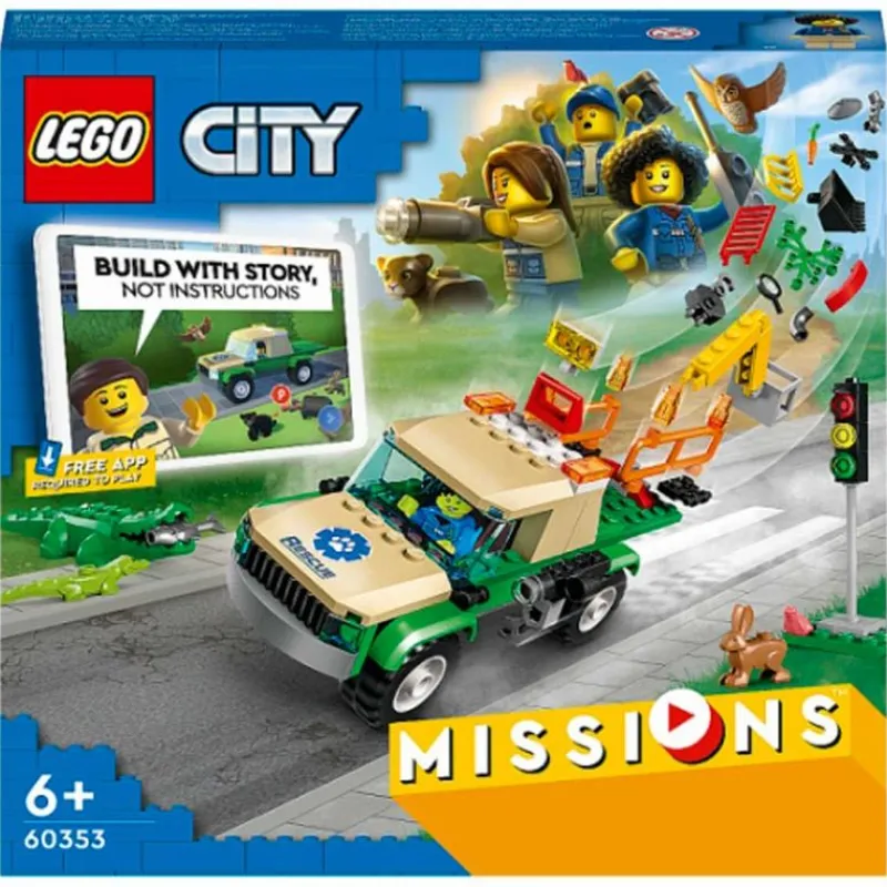 LEGO Lego|City Misiones de Rescate de Animales Salvajes